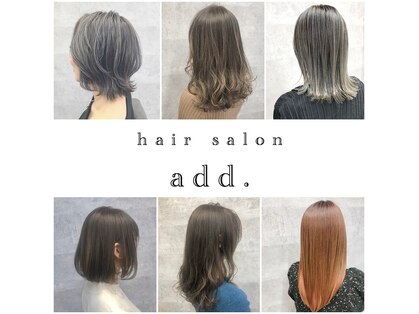 アッド(hair salon add.)の写真