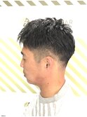 爽やかベリーショート BARBER-BAR都賀
