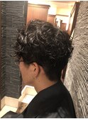 無造作パーマスタイル