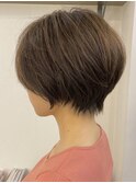 大人可愛いくびれ丸みショート☆