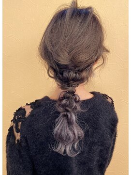 ロルド シェリ(Rold Cheri) 裾カラー編みおろしアレンジ【Rold加藤】