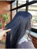 透明感ブルーブラック