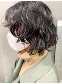 スパイラルパーマ、ボブウルフ、くるくるパーマ、あいみょん
