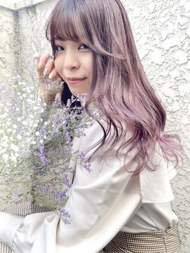 ヘアーメイクオズ(hair make O/S) ヘアメイクオズ&佐藤魁斗　透明感ピンクベージュ