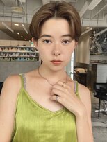 ゲーム 原宿店(GAME)&nbsp;ミルクティーベージュ/ダブルカラー/ブロンドベージュ/原宿