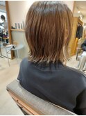 切りっぱなしボブ