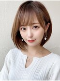 似合わせカットショート/美髪/ミニボブ/髪質改善/新宿