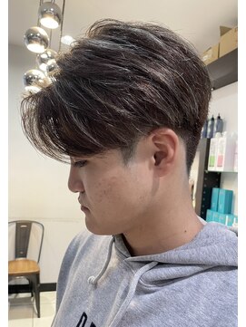 ゼストソエル(ZEST soell) 【ZEST soell　佐藤亘】ホワイトメッシュ×グレージュ