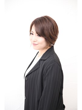 クラク 笹塚店(KURAKU) 大人可愛い20代30代40代小顔ミディアム外ハネボブくびれ