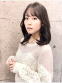 ミディアムレイヤー　(ヨシンモリ)   【八王子美容室/韓国ヘア】