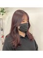 ウィズ 柏店(Wiz)&nbsp;韓国風ハッシュカット×カシスカラー