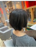 30代40代50代◎大人ナチュラルレイヤーボブ　日暮里