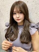 ルームバイシー 新宿(Loom. by Sea)&nbsp;シルキーベージュ/韓国風前髪/斜めバング/グレージュカラー