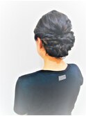 浴衣用アップスタイル