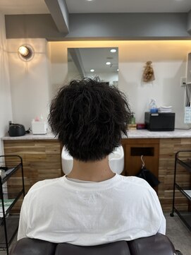 スウェル 船橋店(Swell) ハイライト/マッシュパーマ/束感/波巻き/メンズ3