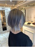 【村上】ペールグレー×ホワイトインナー≪shalu相模大野≫
