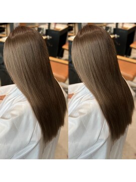 アリーズ(ALLYS) グレージュカラー @rrchimu