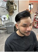 外国人風バーバースタイル