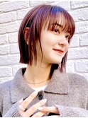 say.レイヤーボブフェイスレイヤーウルフボブ韓国丸みショート