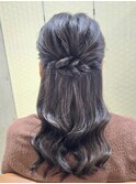 ヨシンモリ☆ハーフアップ