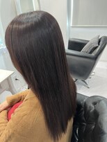 ランソ(RUNSO)&nbsp;ツヤ髪ショコラベージュ×髪質改善×小顔に見せるヘア