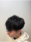 緩めシャドウパーマ