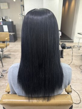 アジールヘア 所沢プロペ通り店(agir hair) ブルーシルバーグレーカラーメルティカラーケアブリーチ所沢