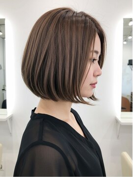 エル 新小岩(elu) 美髪/ワイドバング/レイヤーカット/くすみベージュ/新小岩駅