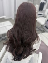 エヌアイ オモテサンドウ(ni omotesando) ☆うるつやガーリーピンクブラウンカラー くびれヘア☆