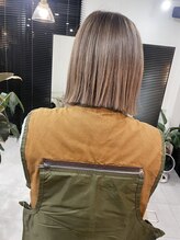 モダンでクールな【切りっぱなしボブ】でトレンド感をプラス☆