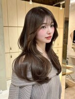 グロー 大宮(GLROW)&nbsp;髪質改善/縮毛矯正/ミディアムレイヤー/酸性ストレート/大宮
