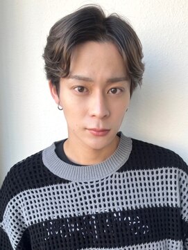 カバーヘアアンドスパ ブリス 浦和(COVER HAIR&SPA bliss) フェザーパーマ/センターパート/ニュアンスパーマメンズ/p浦和