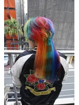 シィーム(cime) 派手髪カラー 個性派カラー デザインカラー