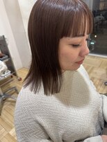 バローチェ 大阪 堀江(Barouche)&nbsp;【Barouche/中島綾子】　ブラウンカラー　ボブ　堀江