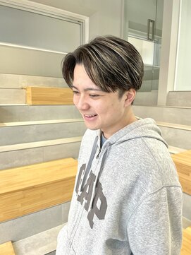 カケル(×.) サラッと流せる×センターパート