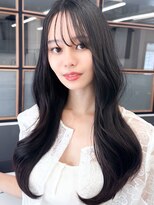 アース 天満橋店(HAIR & MAKE EARTH)&nbsp;冬の韓国ヨシンモリレイヤー◎小顔ハッシュカット