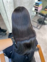 ルート 南堀江(route)&nbsp;黒髪ロング/ストレートロング/髪質改善/ツヤ髪/韓国風