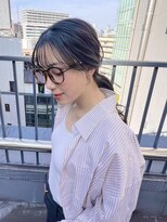 シュリット(schritt)&nbsp;結んでも可愛い顔まわりカット　小顔前髪　渋谷カット