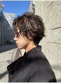 ハンサムショートパーマ