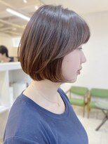 キアラ(Kchiara)&nbsp;ふんわりフレンチボブ×透明感ミルクティー【福岡Kchiara奥野】