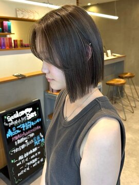 エルロンバイマフェ(AILERON by mahae) 前下がりボブ