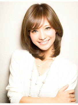 アフロート ギンザ(AFLOAT GINZA) 大人気スタイル！ひし形ワンカールカット