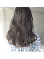 アピッシュ ギンザ(apish ginza)&nbsp;tomoヘア＊似合わせロング　モノトーングレイ