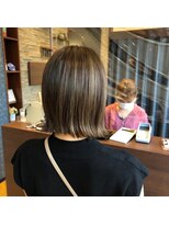 パシフィックダズールコウベウエスト(Pacific Dazzle Kobe west) 『PD神戸』【石田貴恵】大人きれい!切りっぱなしボブスタイル☆