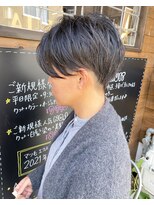 ルーナヘアー(LUNA hair) 『京都ルーナ』刈り上げ女子 センターパート女子 ショートヘア