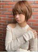オリーブアッシュショート