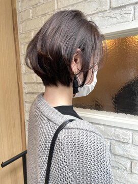 ニア 清澄白河(nir) 〈清澄白河 半個室〉ショートボブ/セピアベージュ