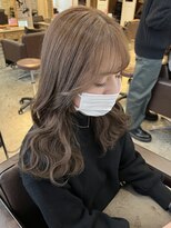 シェノン 西梅田(CHAINON)&nbsp;ハイトーンカラー×ミルクティーベージュ×レイヤーカット