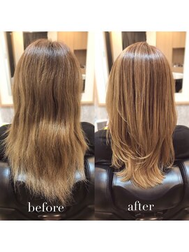 リアン 四条大宮店(Lien) 『髪質改善』ストレートエステ（縮毛矯正）（リタッチ可）
