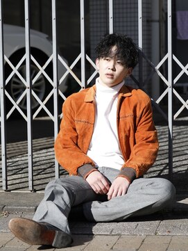 リブロ 三軒茶屋(LIBRO) ストリート系×スパイラルパーマ